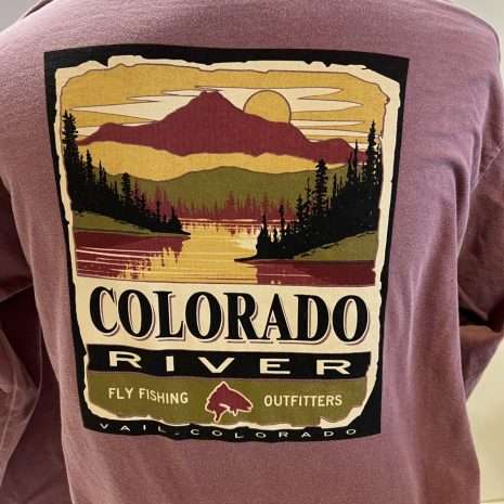 Colorado River t Shirt B Maroon 9077-96 Colorado River t Shirt B Maroon 9077-96