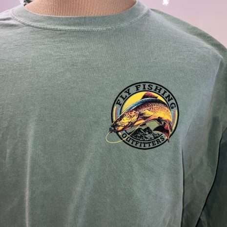 Cutthroat Trout- green front Cutthroat Trout- green front