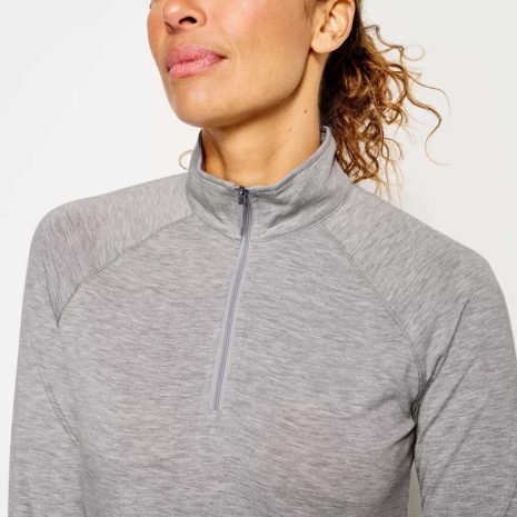 cleaned_W DriCast quarter zip Hthr Gray.top cleaned_W DriCast quarter zip Hthr Gray.top