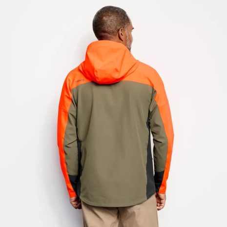 Pro softshell Olive Blaze Back stripped Pro softshell Olive Blaze Back stripped