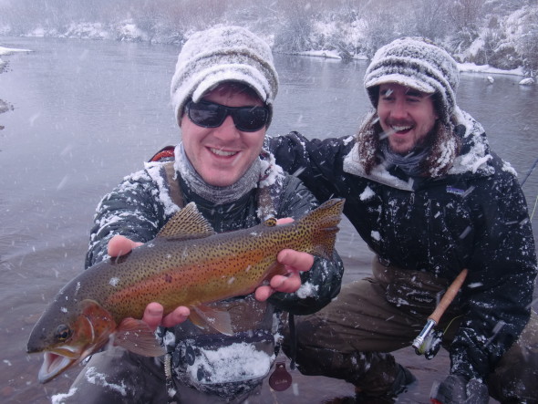 winter fly fishing preparation