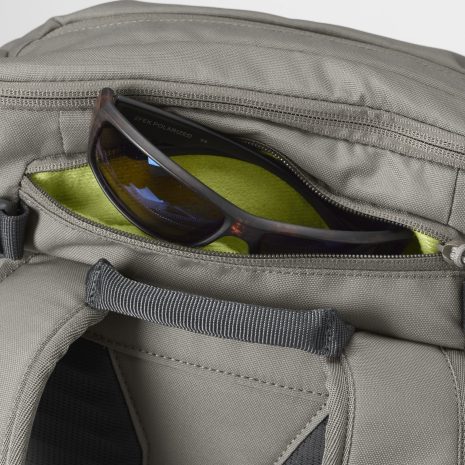 Bug Out Backpack Sunglass Pocket stripped Bug Out Backpack Sunglass Pocket stripped