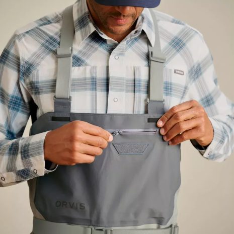 Mens Ultralight wader Zip Pocket side stripped JPG Mens Ultralight wader Zip Pocket side stripped JPG